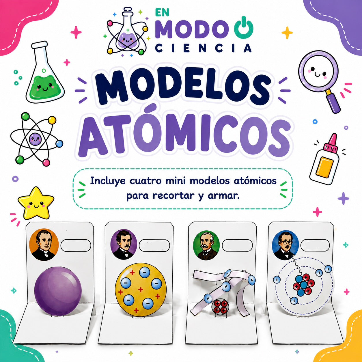 MAQUETAS MODELOS ATÓMICOS