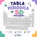 TABLA PERIÓDICA 3D + IDEAL PARA PEGAR EN LA CARPETA